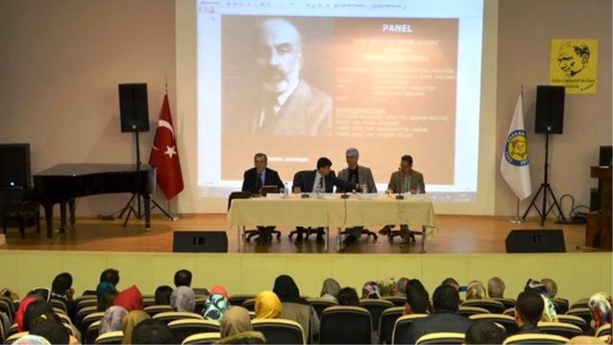 Harran Üniversitesi\'nde Mehmet Akif Paneli