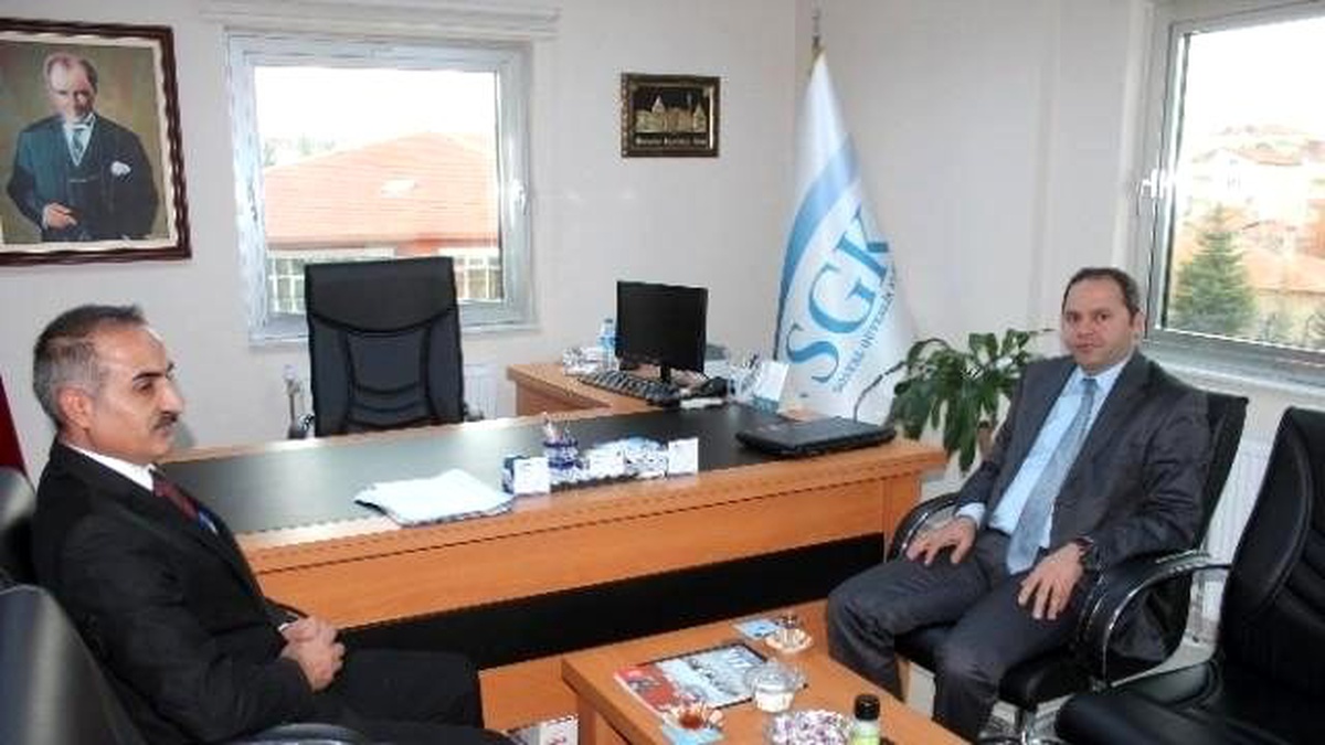 Sgk Konya İl Müdürü Yavuz\'un Beyşehir Ziyareti