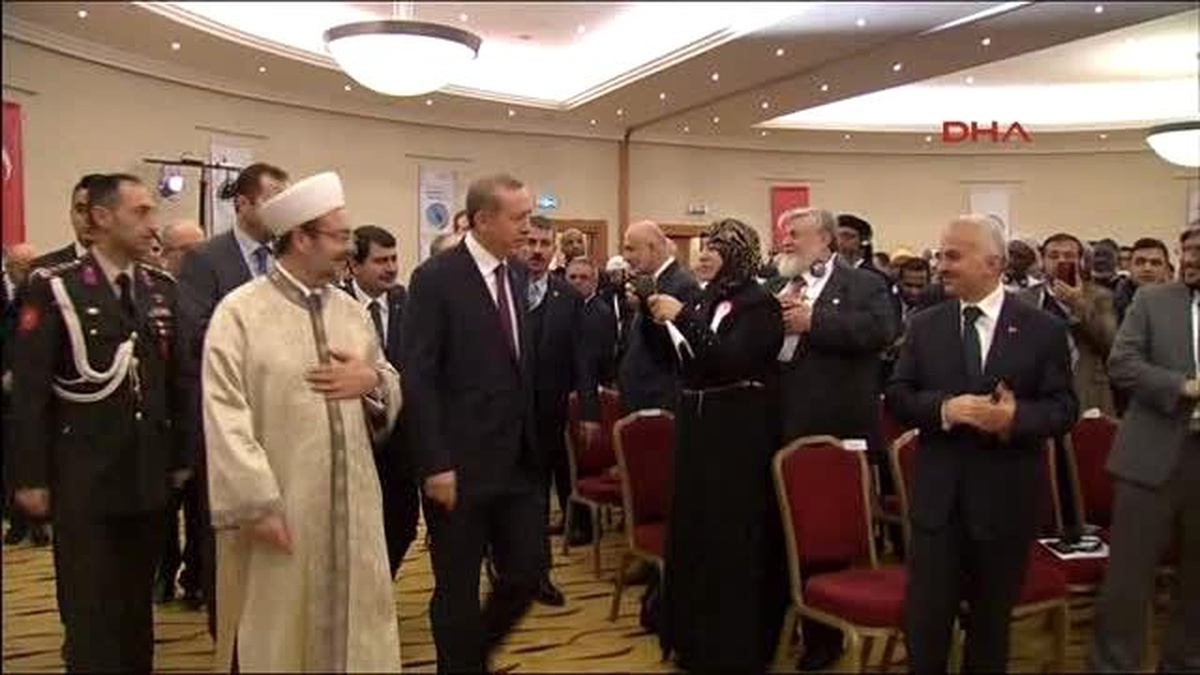 Erdoğan, Müslüman Dini Liderler Zirvesinde Konuştu