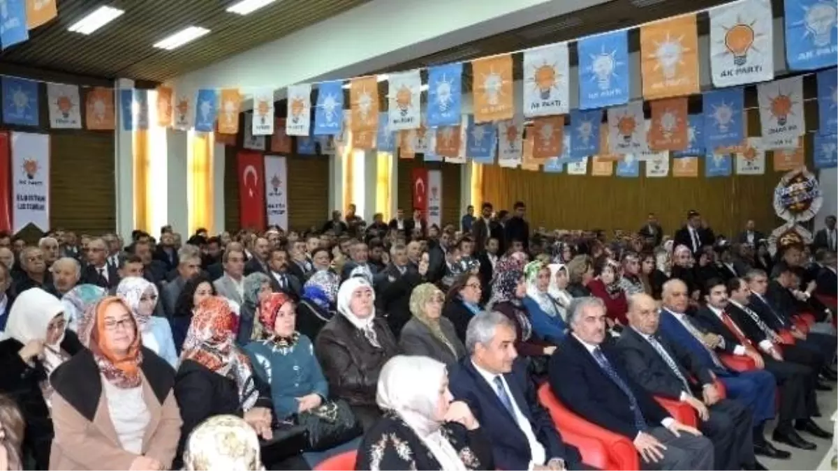 AK Parti Elbistan İlçe Teşkilatı 5. Olağan Kongresi Yapıldı