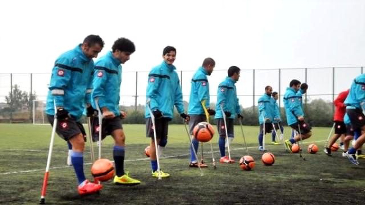 Ampute Futbol Milli Takımı Meksika\'ya Hazırlanıyor