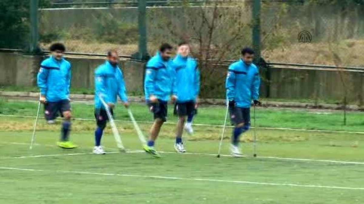 Ampute Futbol Milli Takımının Antalya Kampı Başladı