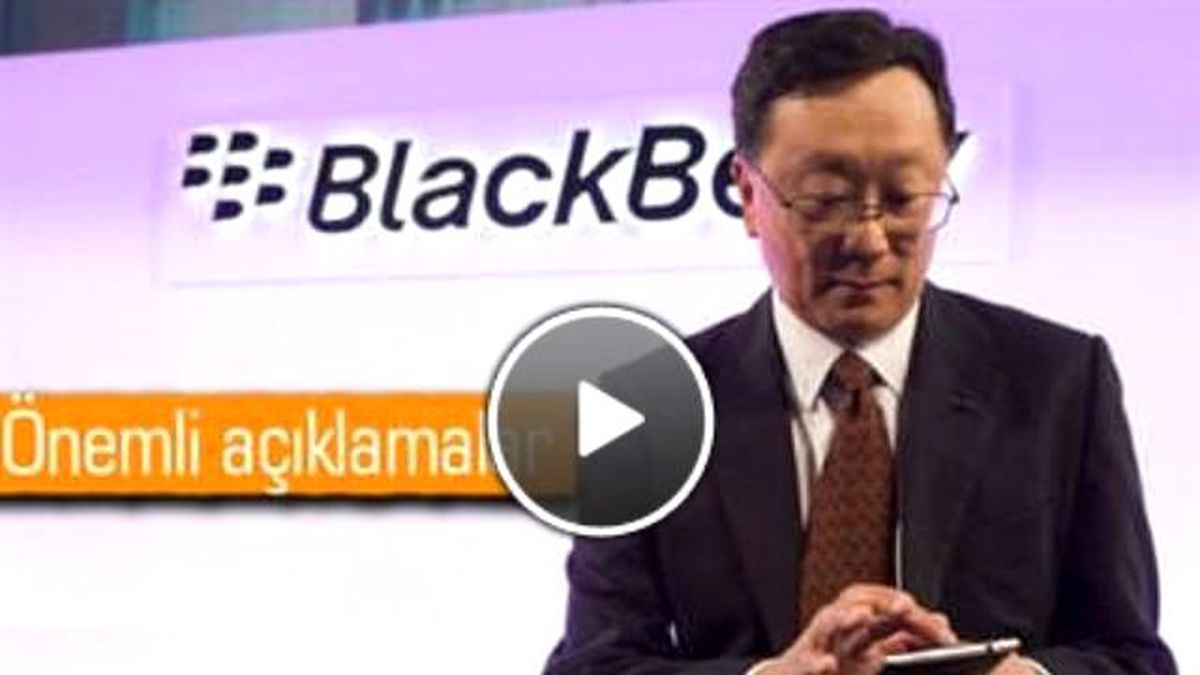 Blackberry Ceo\'su: Çin Önceliğimiz Değil