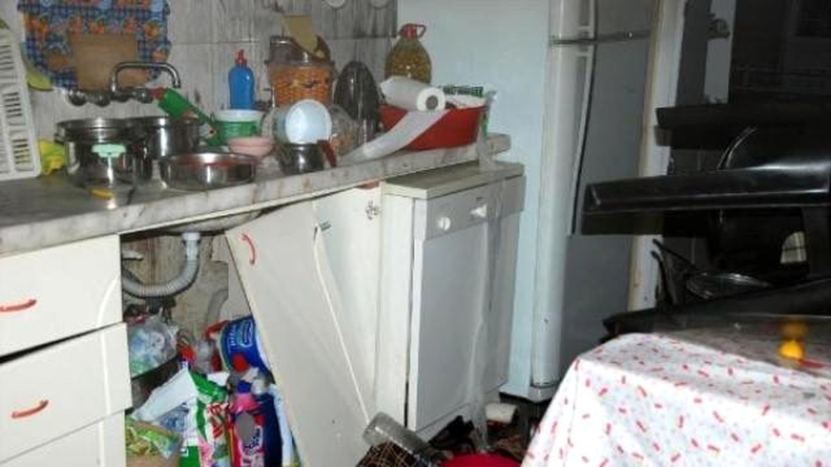 Evdeki Patlamadan Anne ve Kızı Son Anda Kurtuldu