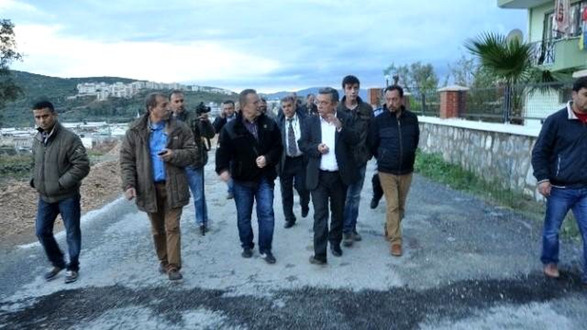 Kuşadası Tahliye Edilen Aileler Otellere Yerleştirildi
