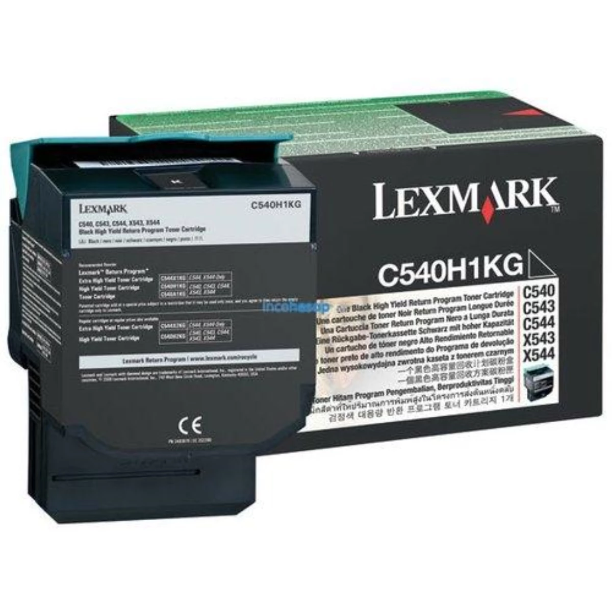 Lexmark C540h1kg Siyah Toner (C540/c543/c544)2.5k