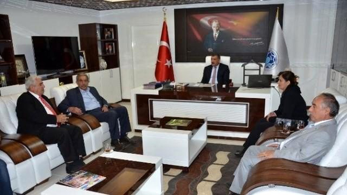 STK Yetkilileri, Başkan Gürkan\'ı Ziyaret Etti