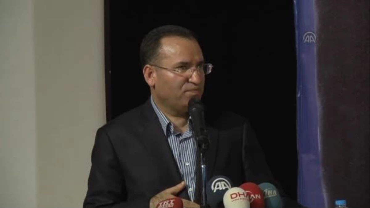 Adalet Bakanı Bozdağ Antalya\'da Açıklaması