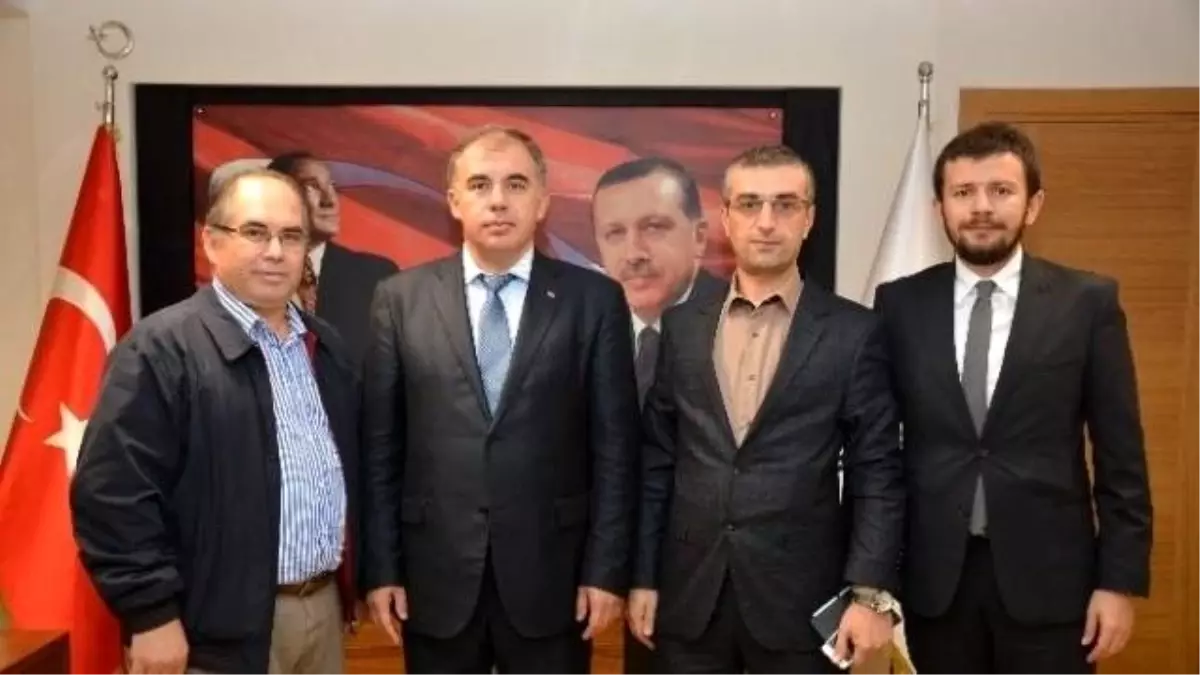AK Parti İzmir İl Başkanı Delican İha'yı Ağırladı