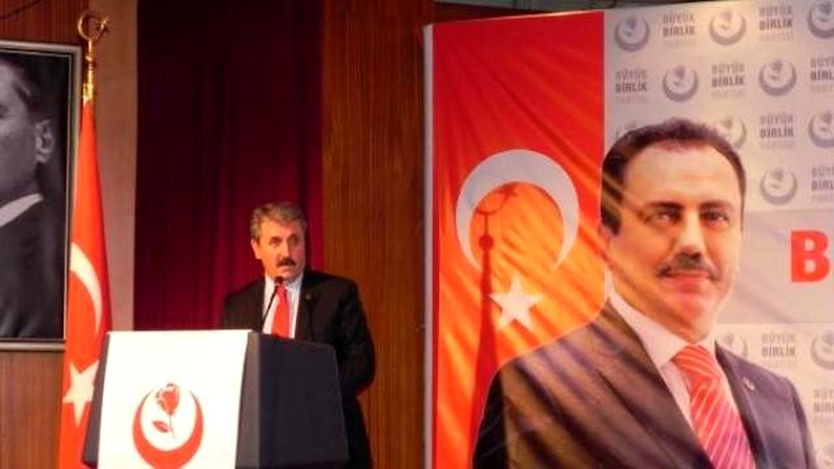 BBP Lideri Destici: Türk Miletinin Sabrını Sınamayın