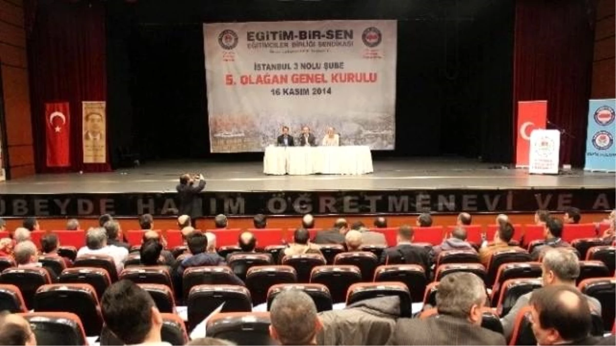 Eğitim Bir Sen 5\'inci Olağan Kongresi Gerçekleştirildi