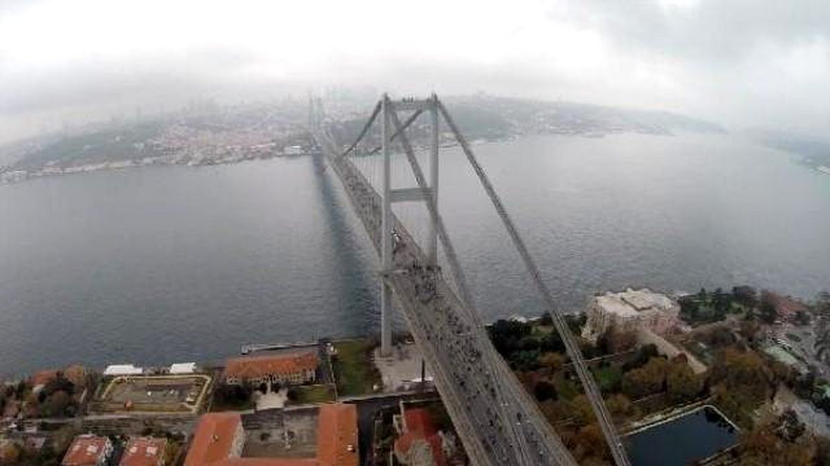 Havadan Görüntülerle 36. Vodafone İstanbul Maratonu