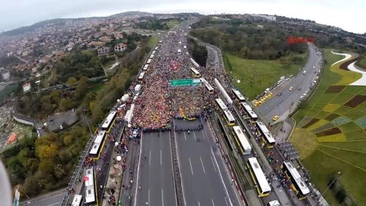 Havadan Görüntülerle 36. Vodafone İstanbul Maratonu