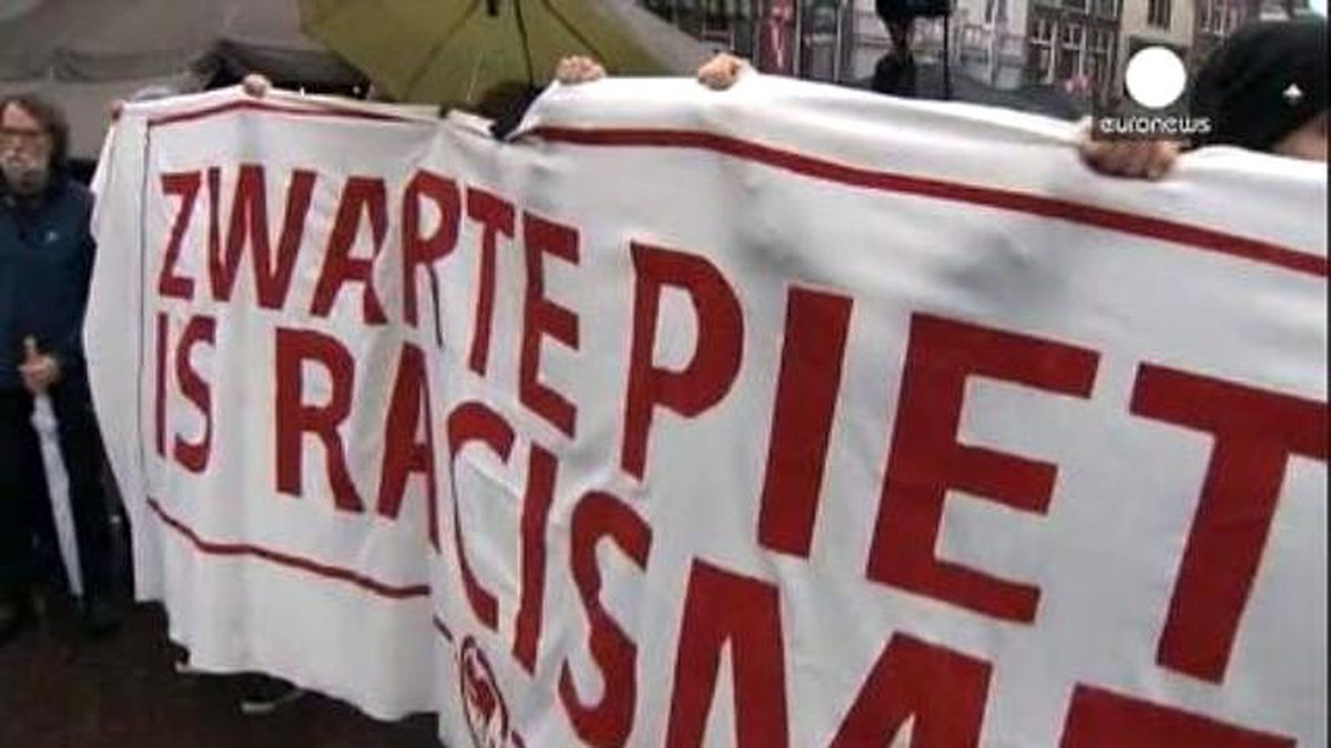 Hollanda\'daki "Kara Peter" Günü Protesto Edildi