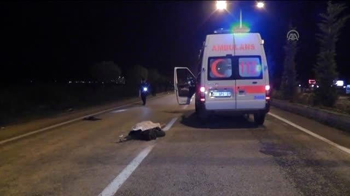 Konya\'da Otomobilin Çaprtığı Kişi Yaşamanını Yitirdi
