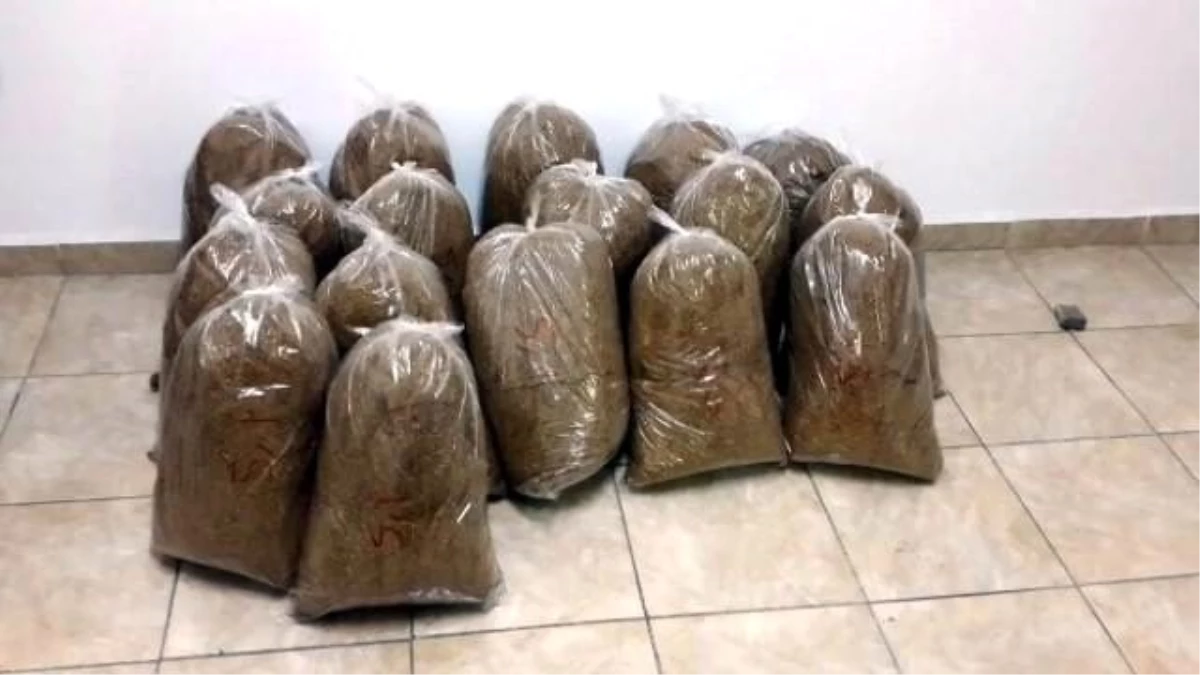 Sivas\'ta 86 Kilo Kaçak Tütün Ele Geçirildi