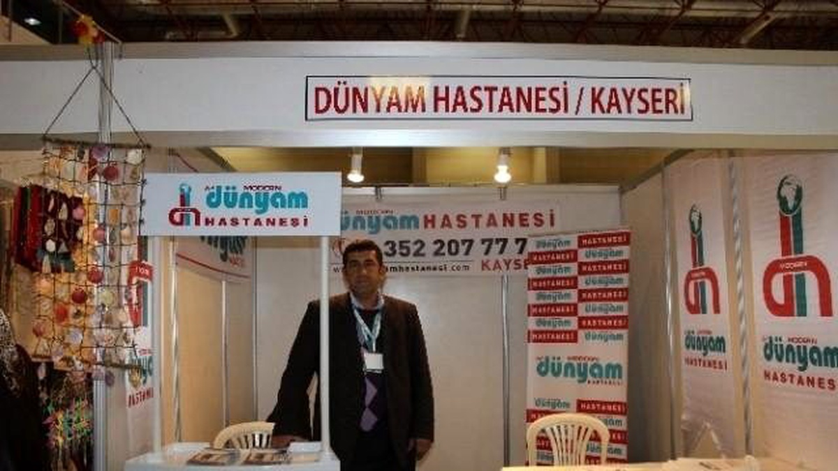 Yöresel Ürünler Fuarı\'nda Dünyam Hastanesi Stant Açtı