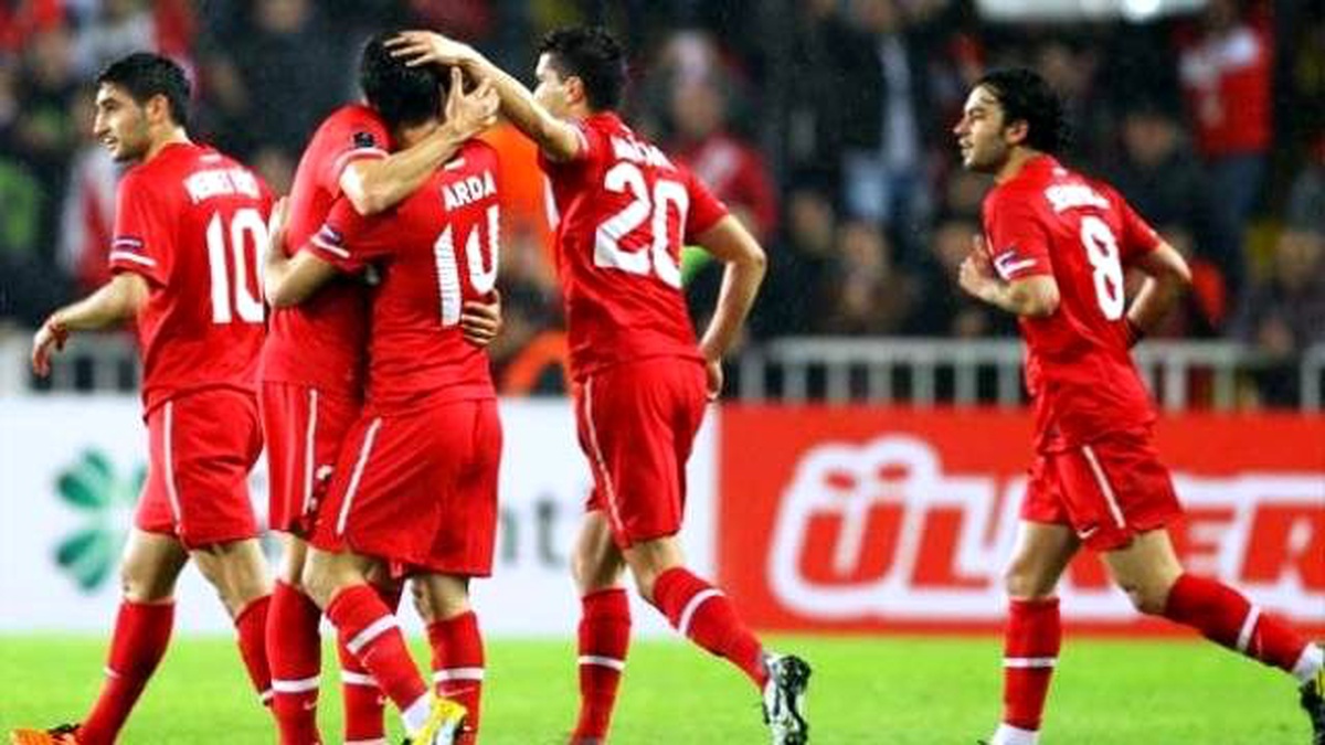 A Milli Futbol Takımı "Siftah" Yaptı