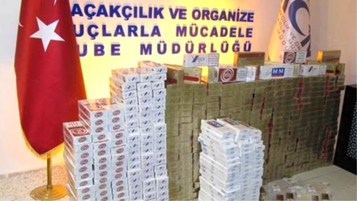 Aksaray\'da 330 Bin Paket Gümrük Kaçağı Sigara Ele Geçirildi
