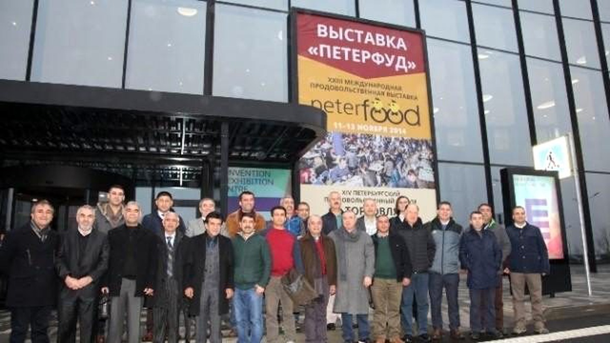 ATO Üyelerinden Peterfood Fuarı\'na Çıkartma