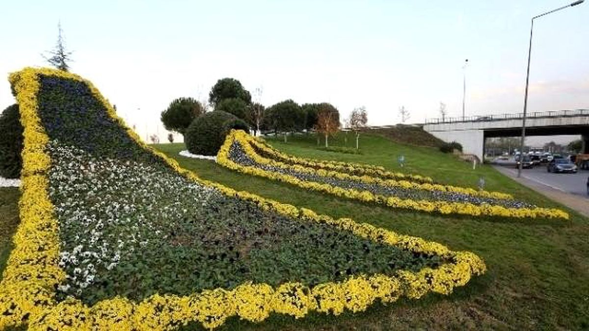 Bursa Kışın da Çiçek Bahçesi