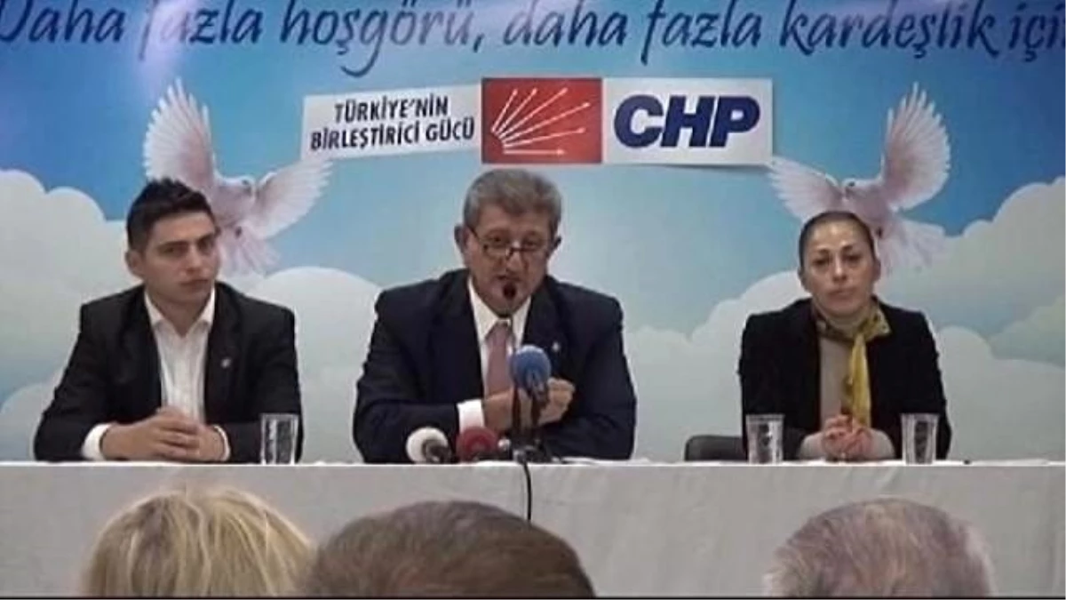 CHP İl Başkanlığında "Karayalçın" Açıklaması