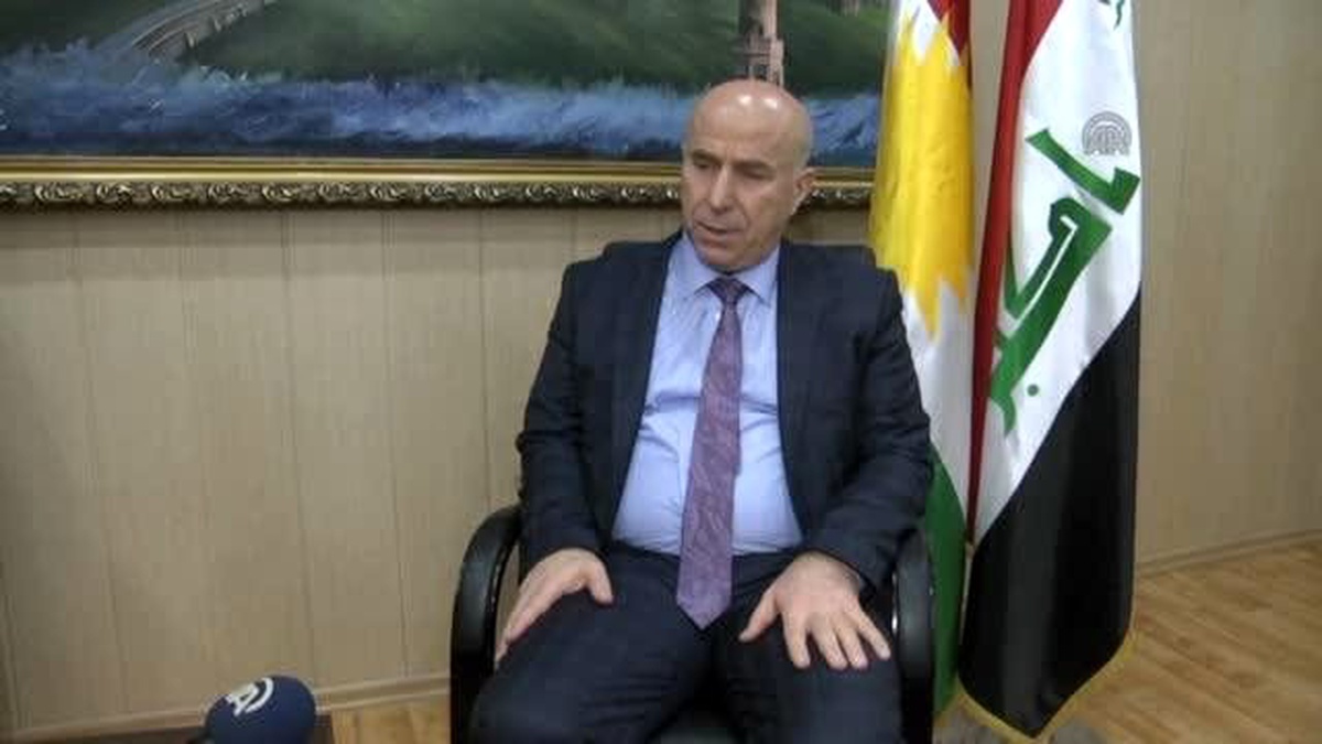 Erbil Valisi Nevzat Hadi Aa\'ya Konuştu