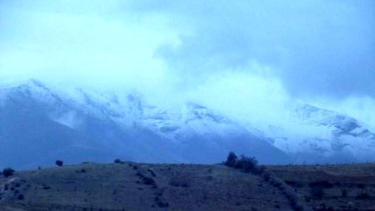 Malatya\'da Beydağı\'na Kar Düştü
