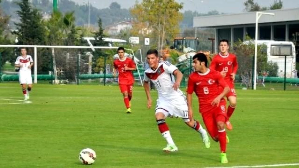 Türkiye-Almanya: 1-1 (U-18 Dostluk Turnuvası)