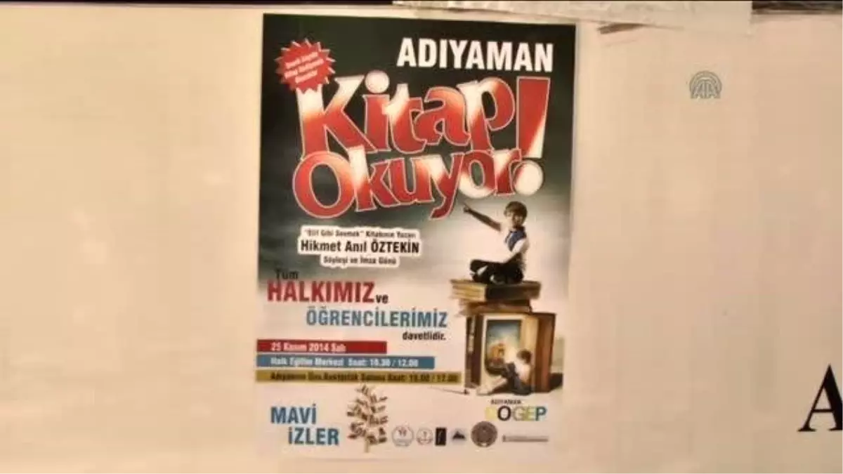 Adıyaman Kitap Okuyor Kampanyası Başlatıldı