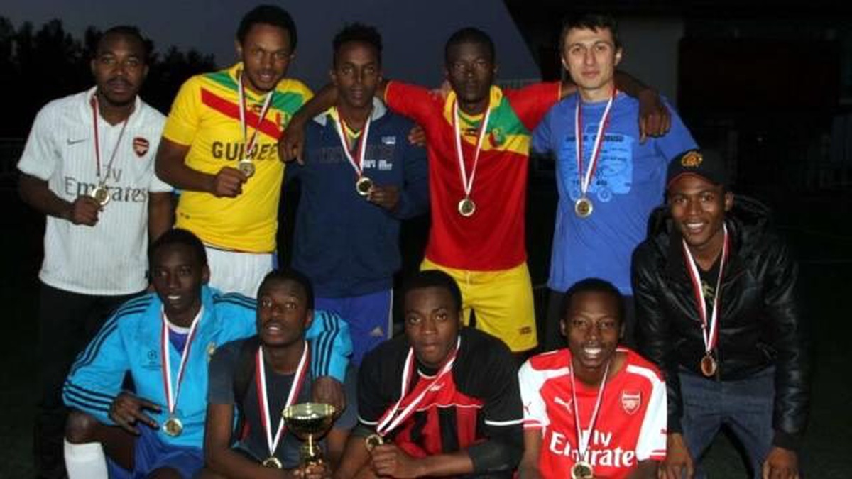 Afrikalı Öğrenciler Futbol Turnuvasında Buluştu
