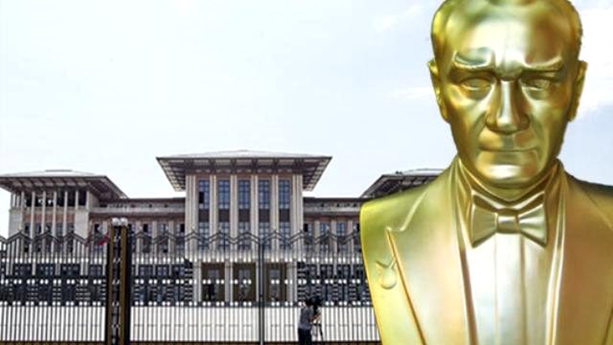 Ak Saray\'ın Maliyeti Atatürk Büstleri Kadar Değildir Herhalde