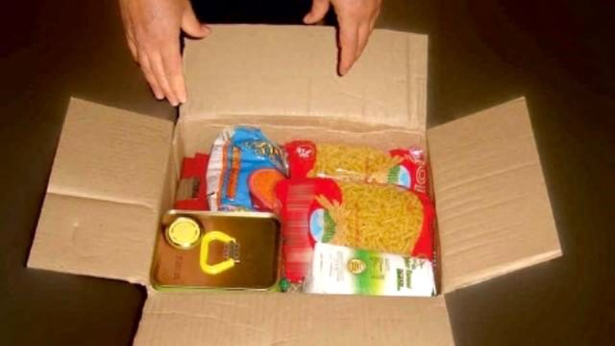 Almanya Emmerieh Ezidi Evi\'nden Yezidi Kampına Gıda Yardımı