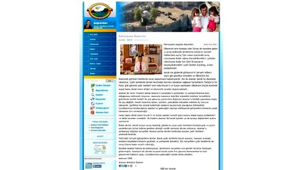 Başkan Türe: Anamur\'a Suriyelilerin Yerleştirilmesine Karşıyız