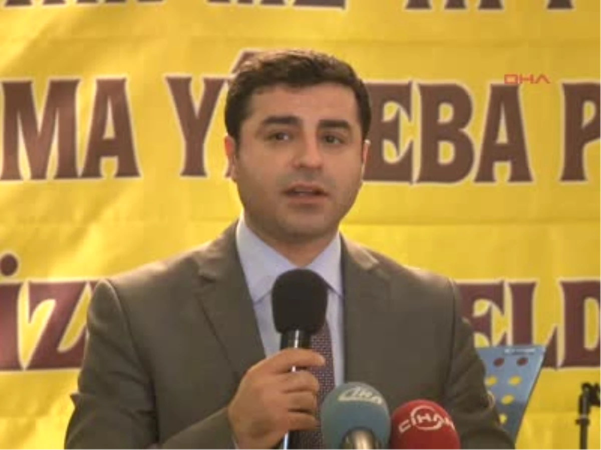 Demirtaş\'tan \'Çözüm Süreci\' Açıklaması