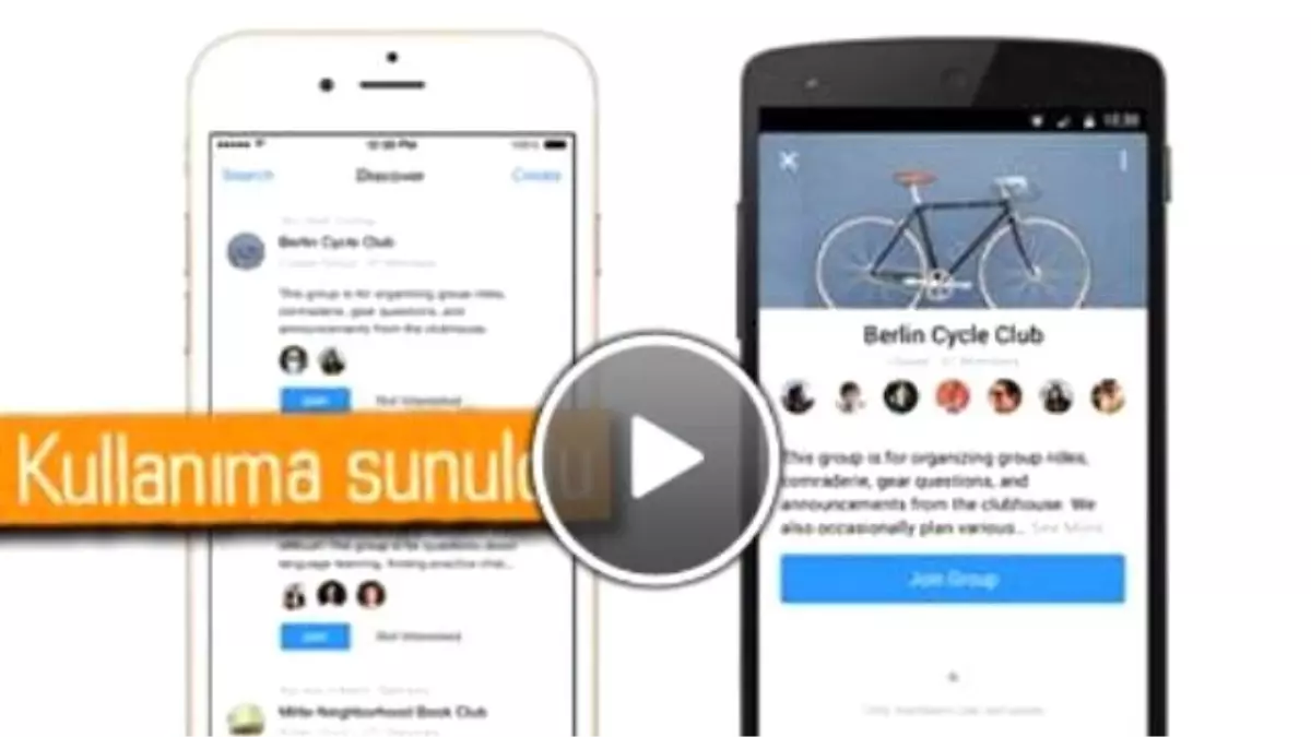 Facebook Gruplar Uygulaması Yayınlandı
