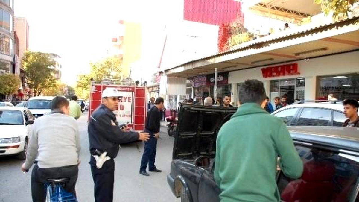 Kaza Sonrası Araçtaki Gaz Sızıntısı Korkuttu