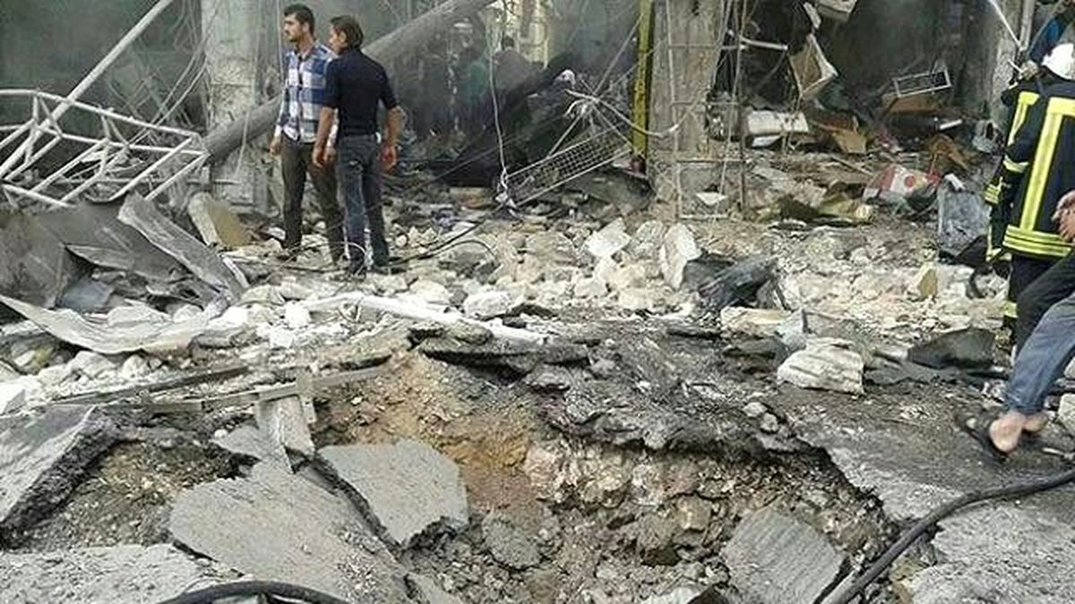 Halep Bab\'a Varil Bombasıyla Saldırı: 20 Ölü