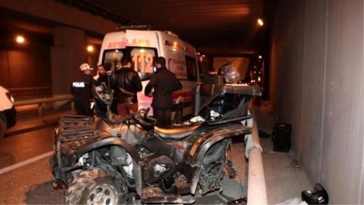 Beyoğlu\'nda ATV Kazası