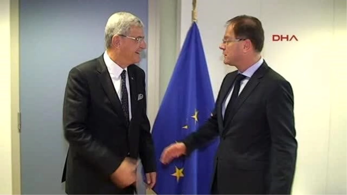 AB Bakanı Volkan Bozkır, Brüksel?de AB Yetkilileriyle Görüştü