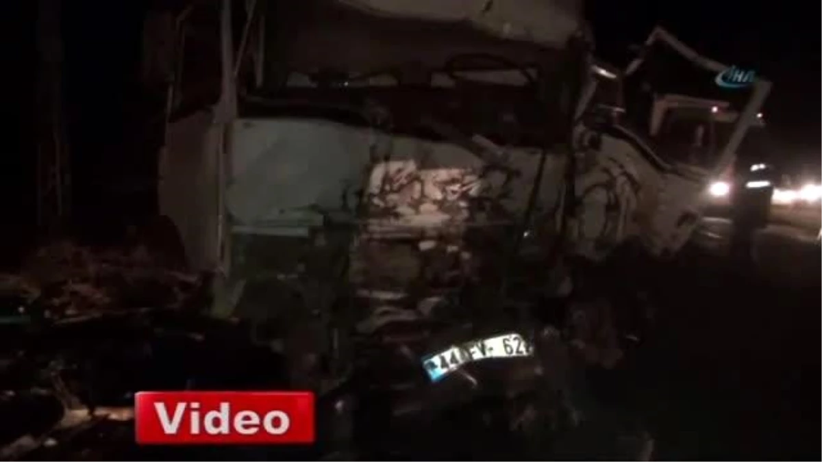 Bingöl\'de Trafik Kazası: 1 Ölü, 3 Yaralı