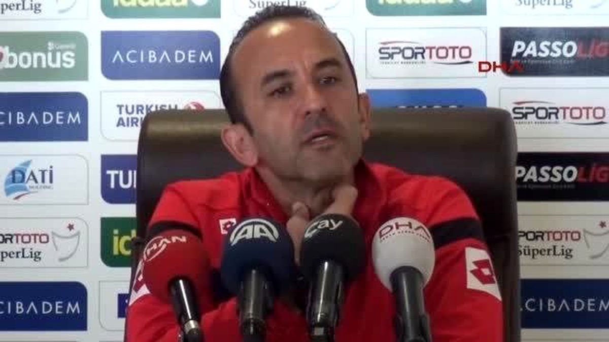 Çaykur Rizespor Teknik Direktörü Özdilek Hedefimiz Sahamızda İlk Galibiyeti Almak