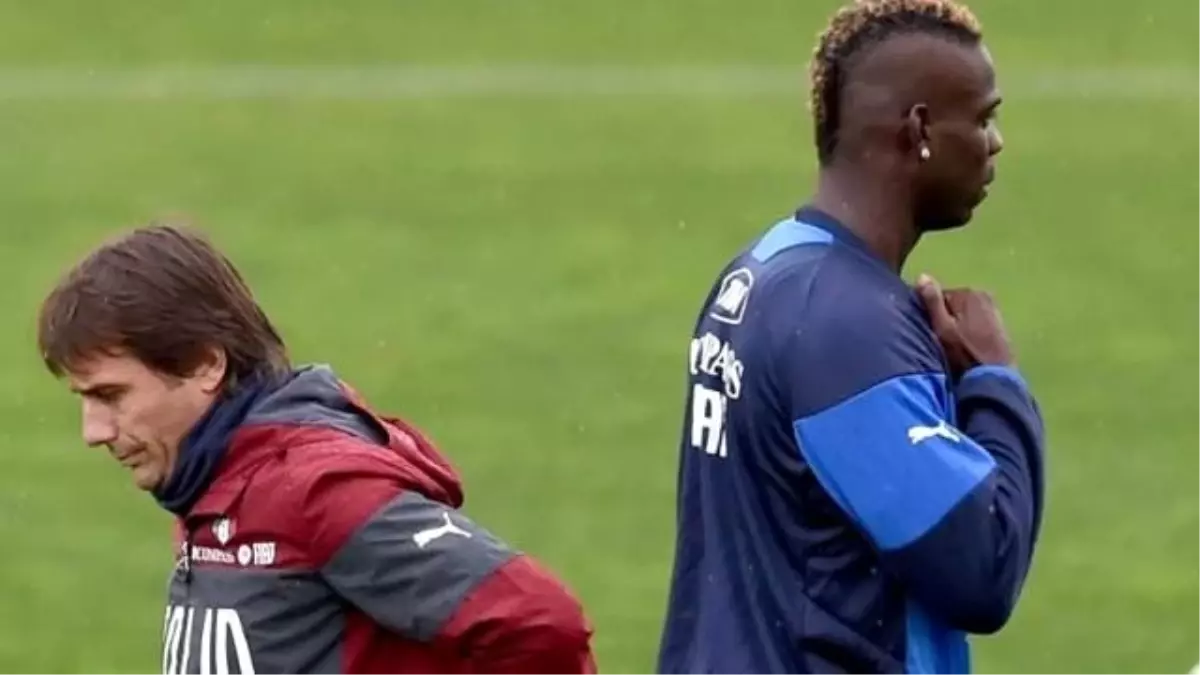 Conte: Balotelli\'yi Değiştirecek Zamanım Yok