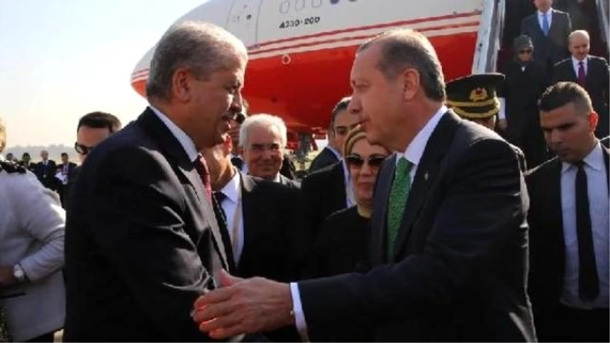 Cumhurbaşkanı Erdoğan Cezayir\'de... Erdoğan, Cezayir Başbakanı Sellal\'i Kabul Etti