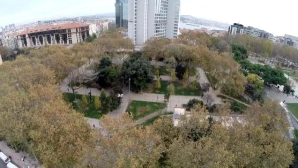 Gezi Parkını Havadan Görüntüledik