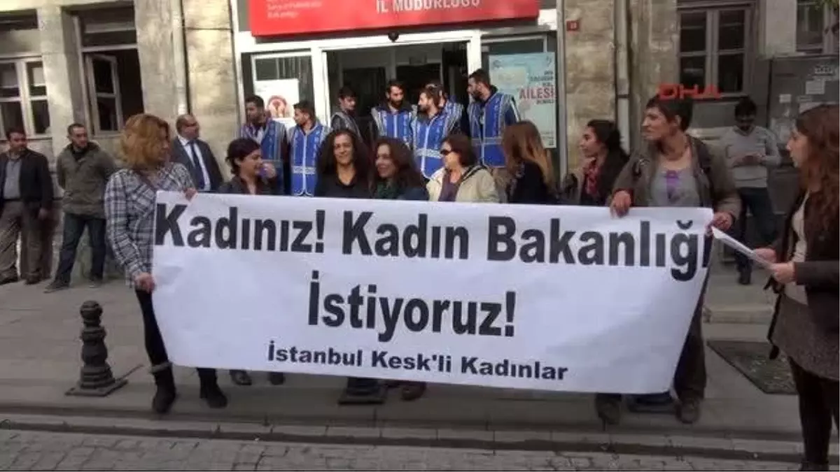 Kadınlar "Kadın Bakanlığı" İstedi