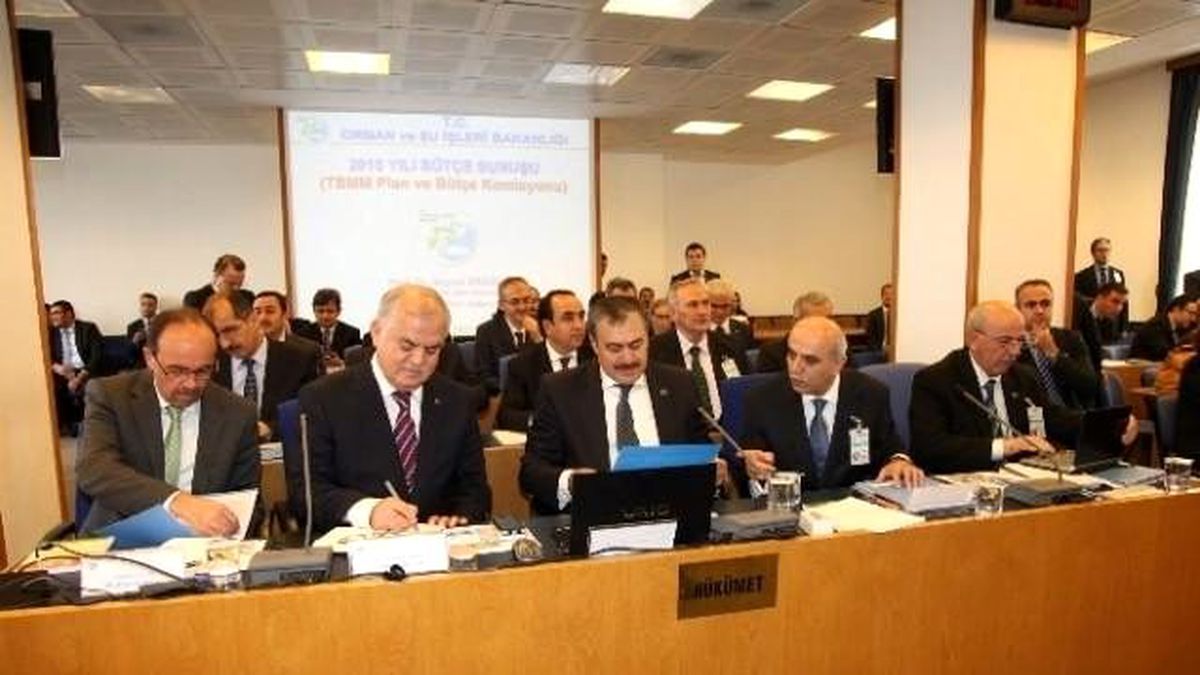 Plan ve Bütçe Komisyonu\'nda Orman ve Su İşleri Bakanlığı Bütçesi Görüşüldü
