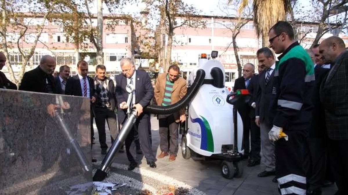Rize\'ye Yeni Temizlik Aracı