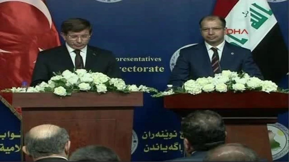 Başbakan Davutoğlu, Irak\'ta