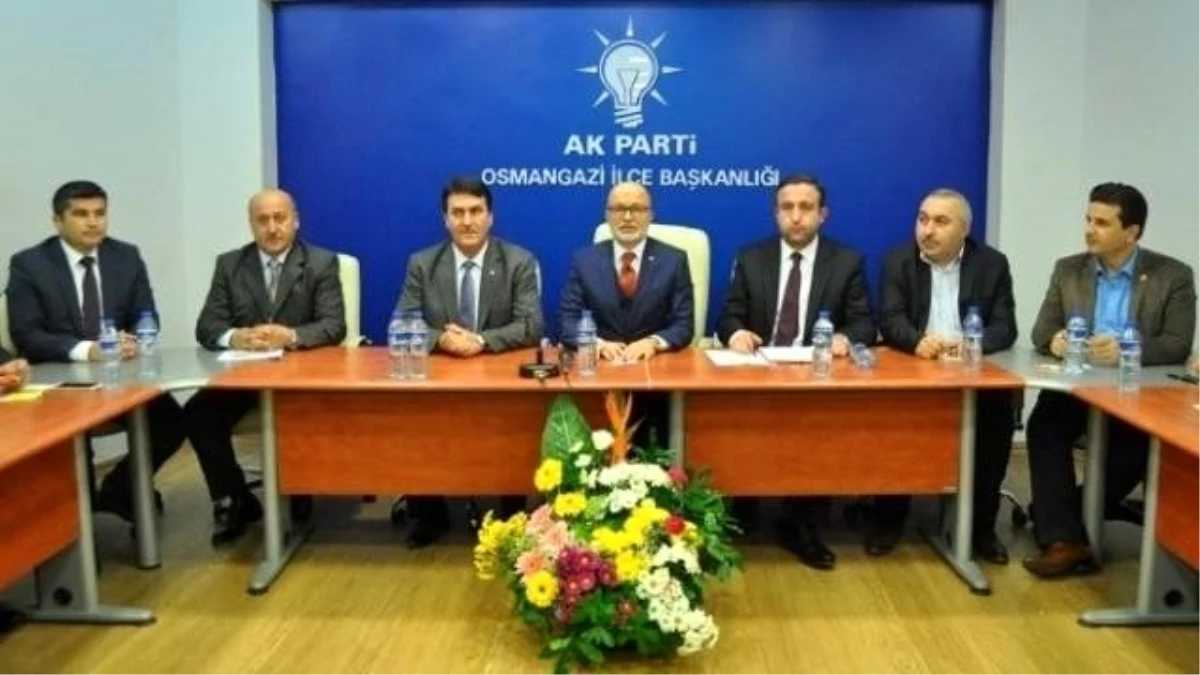 AK Parti Osmangazi İlk Yönetim Toplantısını Yaptı